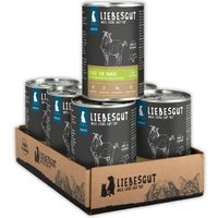 LIEBESGUT Hundefutter Ziege mit Süßkartoffel und Zucchini von Liebesgut