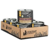LIEBESGUT Katzenfutter Bio-Ente mit Bio-Mangold und Bio-Reis LIEBESGUT Katzenfutter Bio-Ente mit Bio-Mangold und Bio-Reis von Liebesgut
