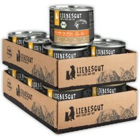 LIEBESGUT Katzenfutter Bio-Lachs mit Bio-Apfel und Bio-Karotte LIEBESGUT Katzenfutter Bio-Lachs mit Bio-Apfel und Bio-Karotte von Liebesgut