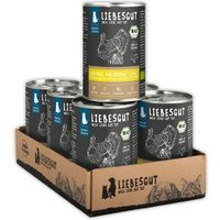 LIEBESGUT Katzenfutter Bio-Pute mit Bio-Karotte und Bio-Amaranth LIEBESGUT Katzenfutter Bio-Pute mit Bio-Karotte und Bio-Amaranth von Liebesgut