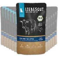 LIEBESGUT Katzenfutter Bio-Rind mit Bio-Kokosflocken und Bio-Obst LIEBESGUT Katzenfutter Bio-Rind mit Bio-Kokosflocken und Bio-Obst von Liebesgut