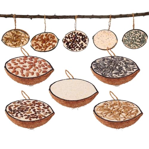 Liebesvogel für Wildvögel 2x10 Stück halbe Kokosnüsse, Kokosnussschalenhälften gefüllt für Wildvögel Liebesvogel für Wildvögel 2x10 Stück halbe Kokosnüsse, Kokosnussschalenhälften gefüllt für Wildvögel von Liebesvogel für Wildvögel