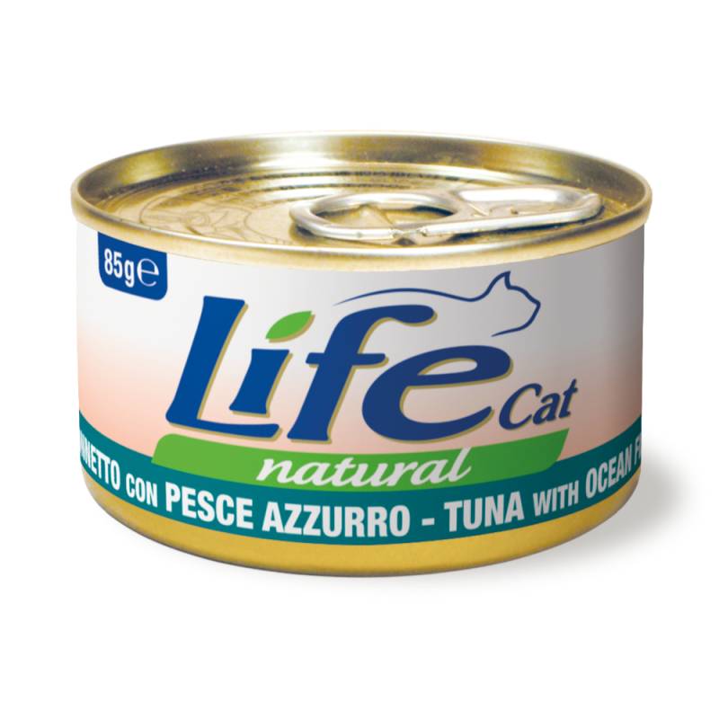 Life Cat Natural Adult 6 x 85 g - Thunfisch mit Meeresfisch Life Cat Natural Adult 6 x 85 g - Thunfisch mit Meeresfisch von Life Cat Natural