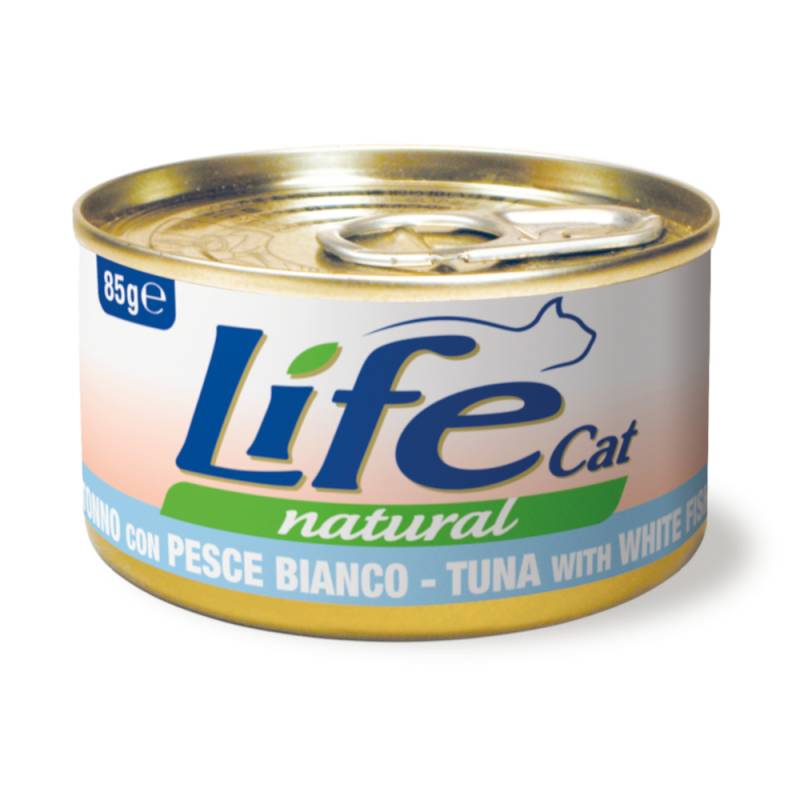 Life Cat Natural Adult 6 x 85 g - Thunfisch mit Weißfisch Life Cat Natural Adult 6 x 85 g - Thunfisch mit Weißfisch von Life Cat Natural