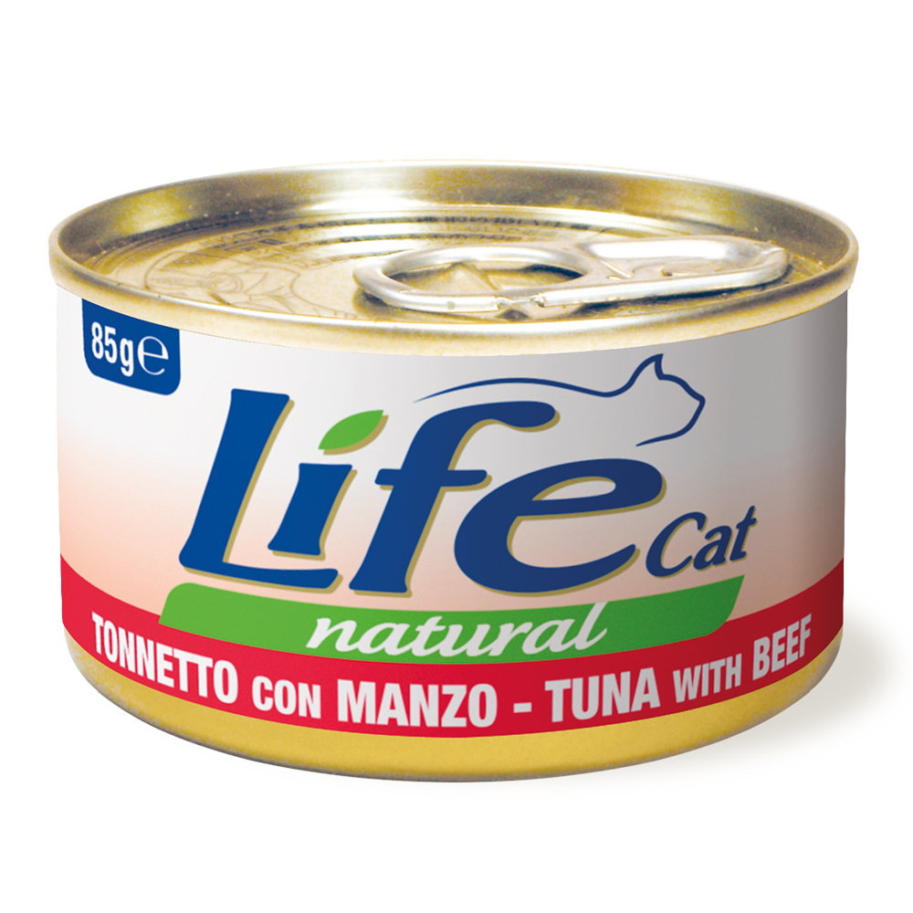 LifeCat Adult Thunfisch & Rind - 24 x 85 g LifeCat Adult Thunfisch & Rind - 24 x 85 g von Life Cat Wet