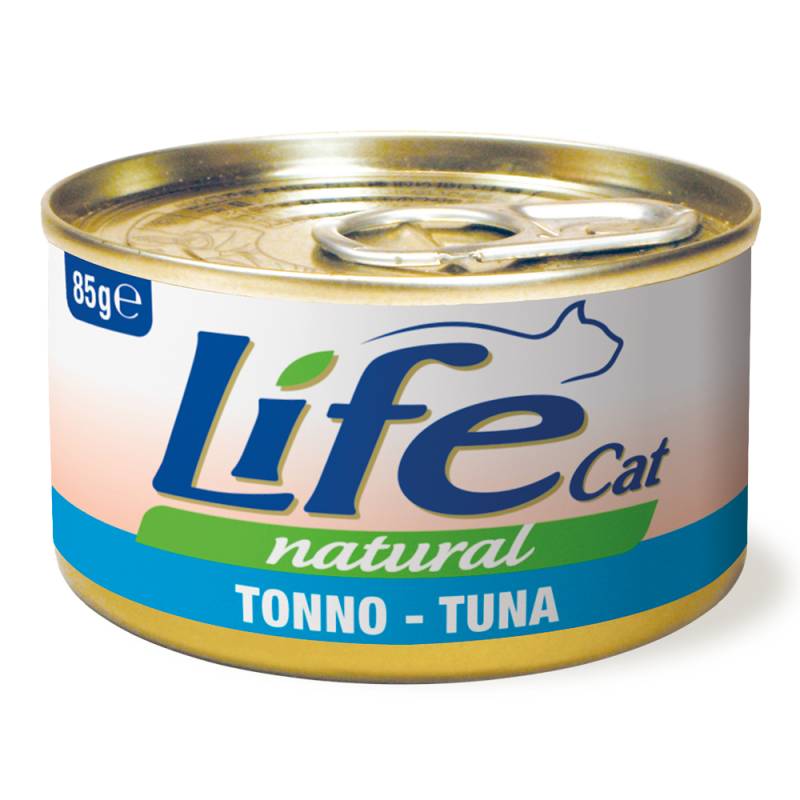 Sparpaket Life Cat Natural Adult 12 x 85 g - Thunfisch von Life Cat Wet
