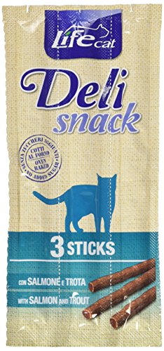 Deli Snack Sticks Lachs Forelle Flagge 3 Sticks von Life Cat