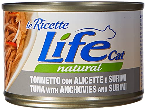 Life Cat 102331 Dose The Recipes mit Thunfisch, Alicette und Surimi, 150 g von Life Cat