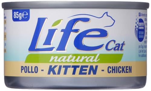 Life Cat Natural Kitten Huhn, Dose 85g Life Cat Natural Kitten Huhn, Dose 85g von Life Cat