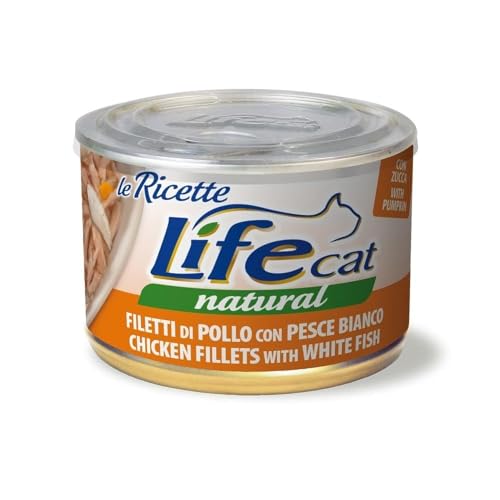 Lifecat Huhn mit Weißfisch, Rezepte 150g von Life Cat