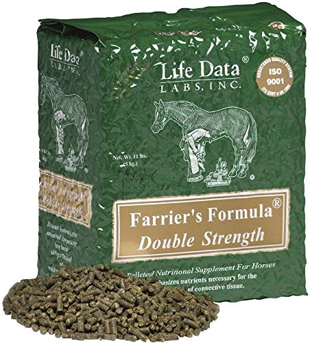 Life Data Farriers Formula Double Concentrate, 5 kg Nachfüllpack für Pferd, Geschmacklos, 5 kg von Life Data