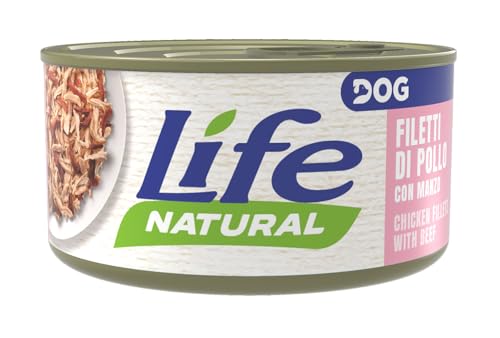 Life Dog 20016 Dose mit Huhn und Rindfilets, 90 g von Life Dog