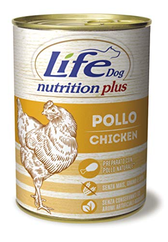 Life Dog 20034 Dose mit Hähnchenstücken, 400 Gramm Life Dog 20034 Dose mit Hähnchenstücken, 400 Gramm von Life Dog