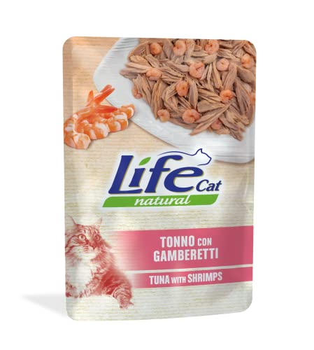 Life Cat Natural Thunfisch mit Garnelen, Beutel 70g von Life