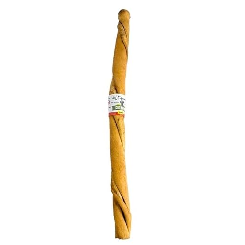 Gedrehter Kauknochen für Hunde – Natürlicher Kausnack zur Zahnpflege – Beschäftigung & Genuss – Für kleine bis große Hunde – Langanhaltend & fettarm (lang/25,4cm, Bacon) von Lifebound