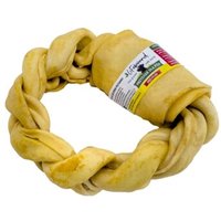 Lifebound Kauknochen aus Kalbsleder, geflochten, 6 Stück, 15 cm von Lifebound