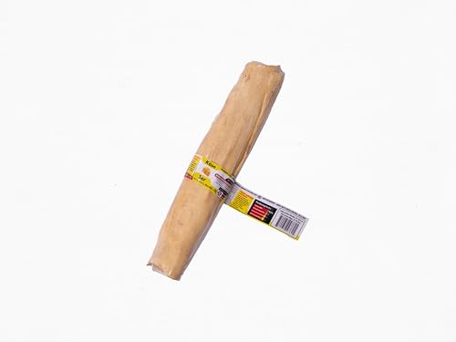 Natürlicher Kauknochen für Hunde – Leckerer Kausnack zur Zahnpflege – Langanhaltend, fettarm & ohne Zusatzstoffe – Für alle Hunde (groß/22,8-25,4cm, Käse) von Lifebound