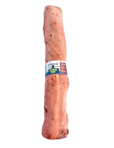 Natürlicher Kauknochen für Hunde – Leckerer Kausnack zur Zahnpflege – Langanhaltend, fettarm & ohne Zusatzstoffe – Für alle Hunde (groß/22,8-25,4cm, Lamm) von Lifebound
