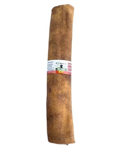 Natürlicher Kauknochen für Hunde – Leckerer Kausnack zur Zahnpflege – Langanhaltend, fettarm & ohne Zusatzstoffe – Für alle Hunde (klein/12,7cm, Bacon) von Lifebound