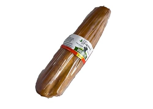 Natürlicher Kauknochen für Hunde – Leckerer Kausnack zur Zahnpflege – Langanhaltend, fettarm & ohne Zusatzstoffe – Für alle Hunde (klein/12,7cm, Bacon) von Lifebound