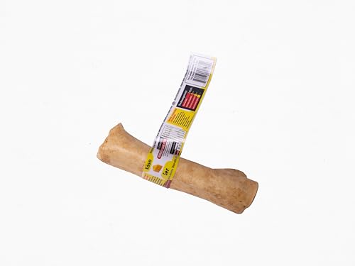 Natürlicher Kauknochen für Hunde – Leckerer Kausnack zur Zahnpflege – Langanhaltend, fettarm & ohne Zusatzstoffe – Für alle Hunde (klein/12,7cm, Käse) von Lifebound