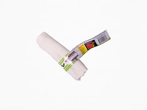 Natürlicher Kauknochen für Hunde – Leckerer Kausnack zur Zahnpflege – Langanhaltend, fettarm & ohne Zusatzstoffe – Für alle Hunde (klein/12,7cm, Natur) von Lifebound