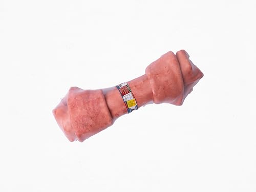 Premium Kauknochen für alle Hunde – Kalbshaut Kausnack zur Zahnpflege & Beschäftigung – Natürlich & fettarm (S/10-12,7cm, Lamm) von Lifebound