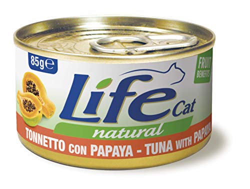 Life Cat Natural Thunfisch und Papaya, Dose 85g von Life Cat