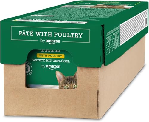 Amazon-Marke: Lifelong Katzenfutter, Pastete mit Geflügel, 100g, 16er-Pack von Lifelong