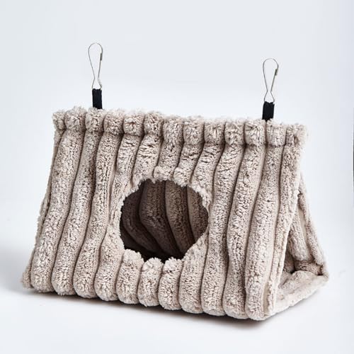 Lifup Plüsch Vogel Papagei Hängematte Hängen Höhle Käfig Vogelnest, Winter Warm Vogelnest Haus, Haustier Vogelkäfig für Ara Wellensittiche Nymphensittiche Kakadu Kanarienvögel Grau L Lifup Plüsch Vogel Papagei Hängematte Hängen Höhle Käfig Vogelnest, Winter Warm Vogelnest Haus, Haustier Vogelkäfig für Ara Wellensittiche Nymphensittiche Kakadu Kanarienvögel Grau L von Lifup