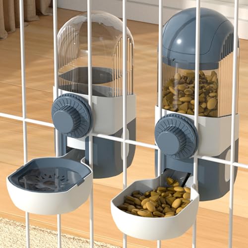 2pcs 1200 ml Automatischer Kaninchenfuttermittel & 1000 ml Kaninchen -Wasserspender, hängende Katzenfutter und Wasserspender mit Clip und Aufkleber für Welpenkätzchen Chinchilla Hedgehog -Ferrel, Dis 2pcs 1200 ml Automatischer Kaninchenfuttermittel & 1000 ml Kaninchen -Wasserspender, hängende Katzenfutter und Wasserspender mit Clip und Aufkleber für Welpenkätzchen Chinchilla Hedgehog -Ferrel, Dis von Ligeinsrk