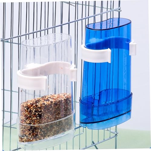 2pcs Papageifutter, automatisch klare Hängevogelfutterhäusch von Ligeinsrk