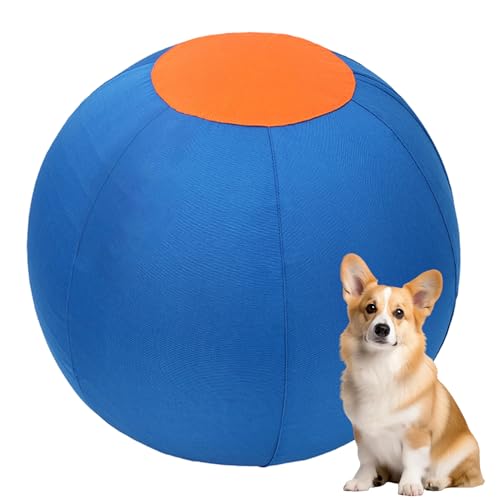 Hüterkugel für Hunde 18 -Zoll -PVC -Herding Ball mit Reißverschluss in Polyesterabdeckung kratzfestes interaktives Spielzeug für kleine, mittlere und große Hunde für, für, für, für, für, für, für, fü Hüterkugel für Hunde 18 -Zoll -PVC -Herding Ball mit Reißverschluss in Polyesterabdeckung kratzfestes interaktives Spielzeug für kleine, mittlere und große Hunde für, für, für, für, für, für, für, fü von Ligeinsrk