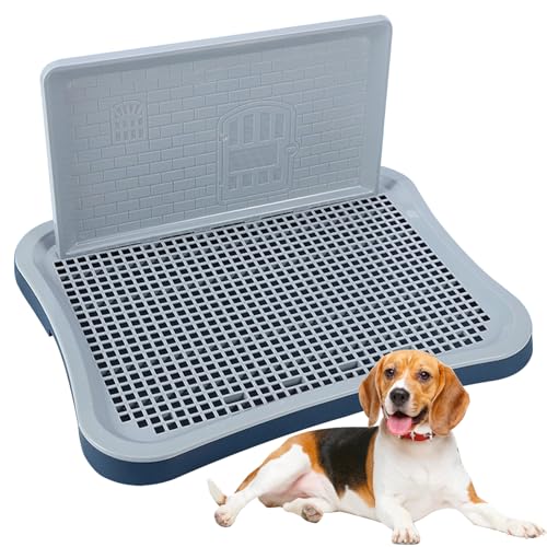 Hundeköpfchen, 20x16 Zoll spritzsicherer Hundetoilette mit Wand, abnehmbar und leicht zu reinigen Haustiervorräte für Zuhause, Tiergeschäft, Innentöpfchen, Tablett Hundeköpfchen, 20x16 Zoll spritzsicherer Hundetoilette mit Wand, abnehmbar und leicht zu reinigen Haustiervorräte für Zuhause, Tiergeschäft, Innentöpfchen, Tablett von Ligeinsrk