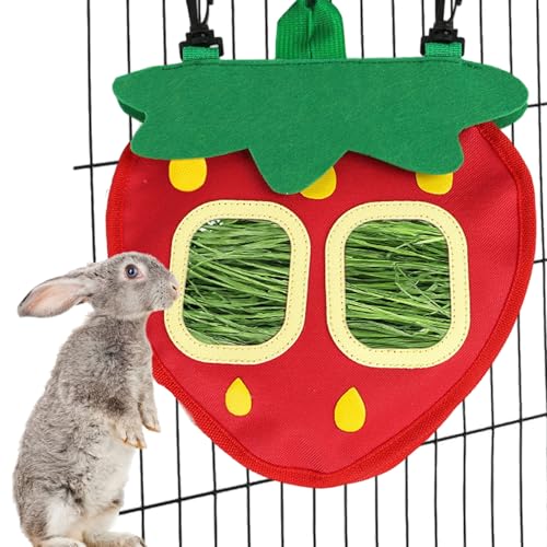 Kaninchen -Heu -Feeder große Kapazität Hängende Hasen -Heu -Bag süße Erdbeerform -Feeder -Beutel für Kaninchen, Meerschweinchen, Hamster, für, Hasen Kaninchen -Heu -Feeder große Kapazität Hängende Hasen -Heu -Bag süße Erdbeerform -Feeder -Beutel für Kaninchen, Meerschweinchen, Hamster, für, Hasen von Ligeinsrk