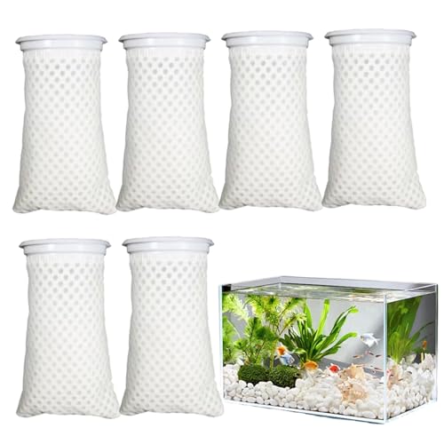 Ligeinsrk 6pcs Filtersocke, 4 Zoll Ring Wabenfiltersocken für Salzwasseraquarium, Süßwasser, Fischtank Ligeinsrk 6pcs Filtersocke, 4 Zoll Ring Wabenfiltersocken für Salzwasseraquarium, Süßwasser, Fischtank von Ligeinsrk
