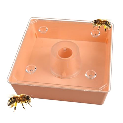 Ligeinsrk Bienenfutterautomat 2L Biene Hive Top -Eingangs -Feeder -Bienenzucht -Werkzeug Square Hive Top Water für EquipmentFeeder von Ligeinsrk