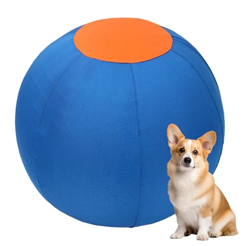 Ligeinsrk Herding Ball für Hunde 18 -Zoll -PVC -Herding Ball mit Reißverschluss in Polyesterabdeckung kratzfestes interaktives Spielzeug für kleine, mittlere und große Hunde, Hund Ligeinsrk Herding Ball für Hunde 18 -Zoll -PVC -Herding Ball mit Reißverschluss in Polyesterabdeckung kratzfestes interaktives Spielzeug für kleine, mittlere und große Hunde, Hund von Ligeinsrk
