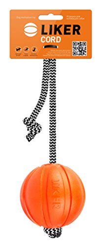 Liker 6297 Dog Ball Spielzeug, Cord, Durchmesser 9 cm von Liker