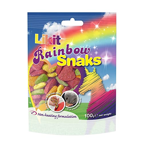Likit Rainbow Snaks Horse Treats 100g Rainbow von Likit