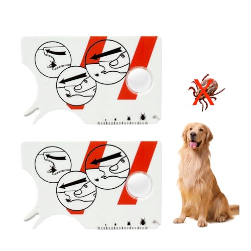Lilbitty 2 Stücke Zeckenkarte, Zecken Waagenkarte mit Lupe, schnelle Reinigung von Zecken für Menschen, Kinder, Hunde und Katzen, Zeckenentferner Mensch, Zeckenschlinge Lilbitty 2 Stücke Zeckenkarte, Zecken Waagenkarte mit Lupe, schnelle Reinigung von Zecken für Menschen, Kinder, Hunde und Katzen, Zeckenentferner Mensch, Zeckenschlinge von Lilbitty