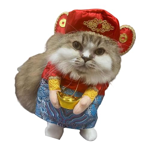 Einfach Zu Tragen Haustier Overalls Maschinenwaschbar Hunde Katzen Festival Thema Kleidung Für Halloween Neujahrsparty Geting Einfache Wear Hunde Overall Für Partys von Lilinzhi