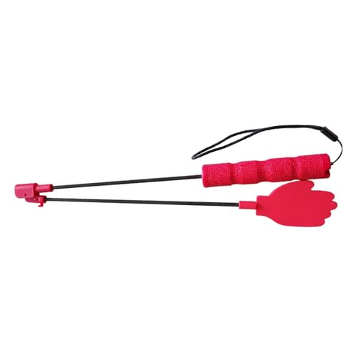 Flexibler Welpen-Trainingsstab, faltbar, Silikon, tragbar, für Verhaltenskorrektur, Teasing Stick von Lilinzhi