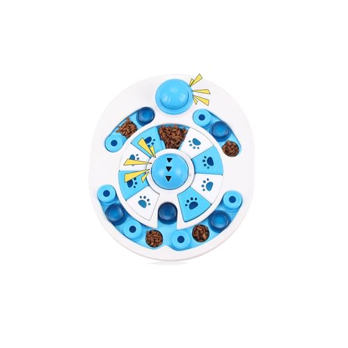 Interaktiver Hunde-Puzzle-Futterspender, Leckerli-Spender, Hunde-Puzzle-Spielzeug mit Quietscher & Rutschfester, langsamer Futternapf für geistige Bereicherung, IQs-Training & Angstlinderung Interaktiver Hunde-Puzzle-Futterspender, Leckerli-Spender, Hunde-Puzzle-Spielzeug mit Quietscher & Rutschfester, langsamer Futternapf für geistige Bereicherung, IQs-Training & Angstlinderung von Lilinzhi