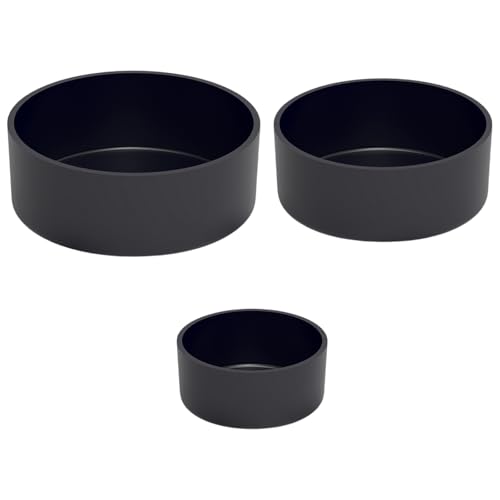 Lilinzhi 3pcs Reptiles Futterwasserschalen Für Kleine Kunststoff Fütterungsschale Mit Glatten Oberflächen Für Amphibien Einfache Wasserschalen Der Reptilien von Lilinzhi