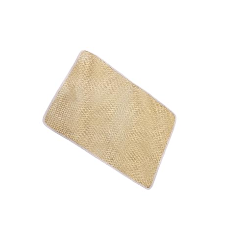 Lilinzhi Atmungsaktive Kühlmatte, gewebtes Rattan-Pad für Hunde und Katzen, bequeme Bettkissen mit optionaler Größe, leicht zu reinigen, saisonales Kühlkissen für Haustiere von Lilinzhi