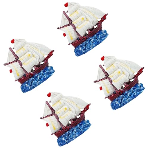 Lilinzhi Fischtank Künstliche Pflanzenlandschaft Fischtanks Dekorationen Für Aquarien Terrarium Garnelen Segel Boote Ornamente Lebensraum Haustier Safe Aquarium Dekoration von Lilinzhi