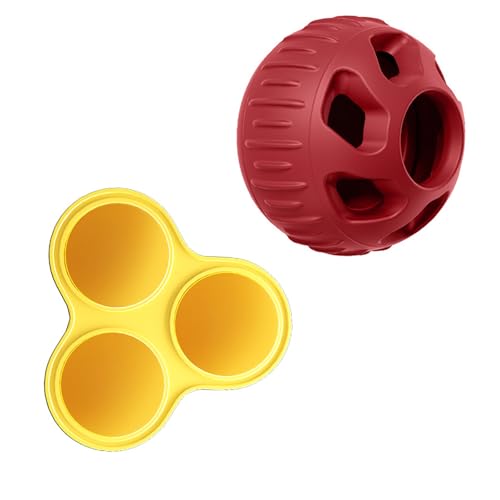 Lilinzhi Hundespielzeug Einfrieren Leck Food Füllbares Genuss Silikon Kauspielzeug Für Zähnereinigen Für Kleine Bis Große Hundes Zahnen Mit Knabberendspender von Lilinzhi