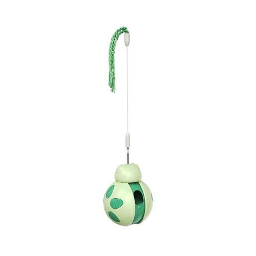 Lilinzhi Interaktive Katzen Spielen Spielzeug Langsamer Feeder Mit Neckenden Schwanzrollspielzeug Multifunktionale Katzen Necken Interaktive von Lilinzhi