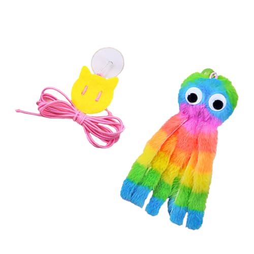 Lilinzhi Kätzchen Spielzeug Sicheres Interaktiver Kätzchen Spielzeug Soft Plushie Noise Maker Entertainment Quietschende Teaser von Lilinzhi
